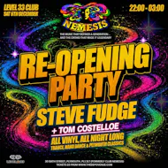 Nemesis: Steve Fudge + Tom Costelloe All Night Long at Level 33 Open Air Rooftop Venue And Club
