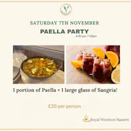 Plant-Based Paella & Sangria Social at The Little Gem
