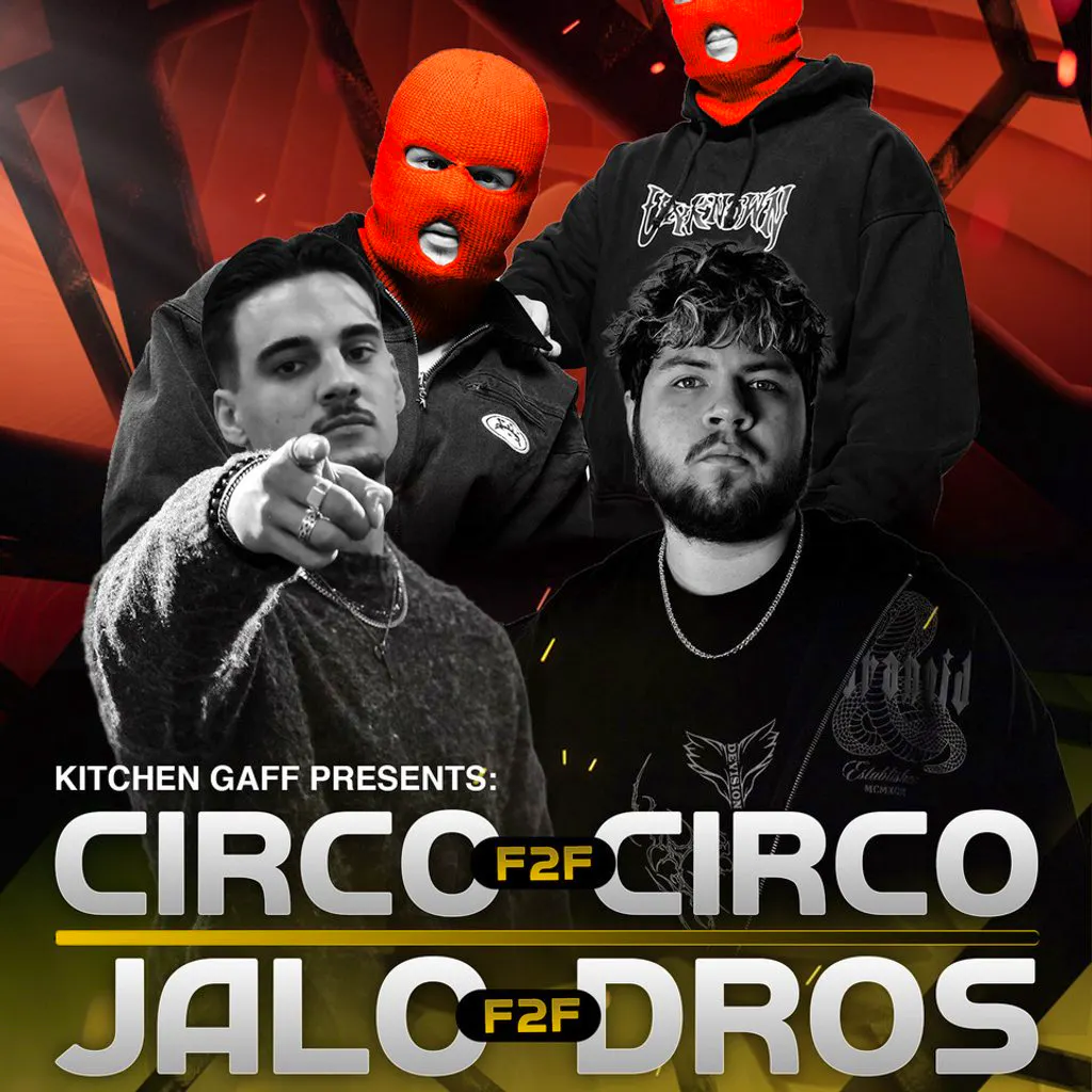 Kitchen Gaff Presents: JALO F2F DROS, CIRCO F2F CIRCO + MORE at Classic Grand.