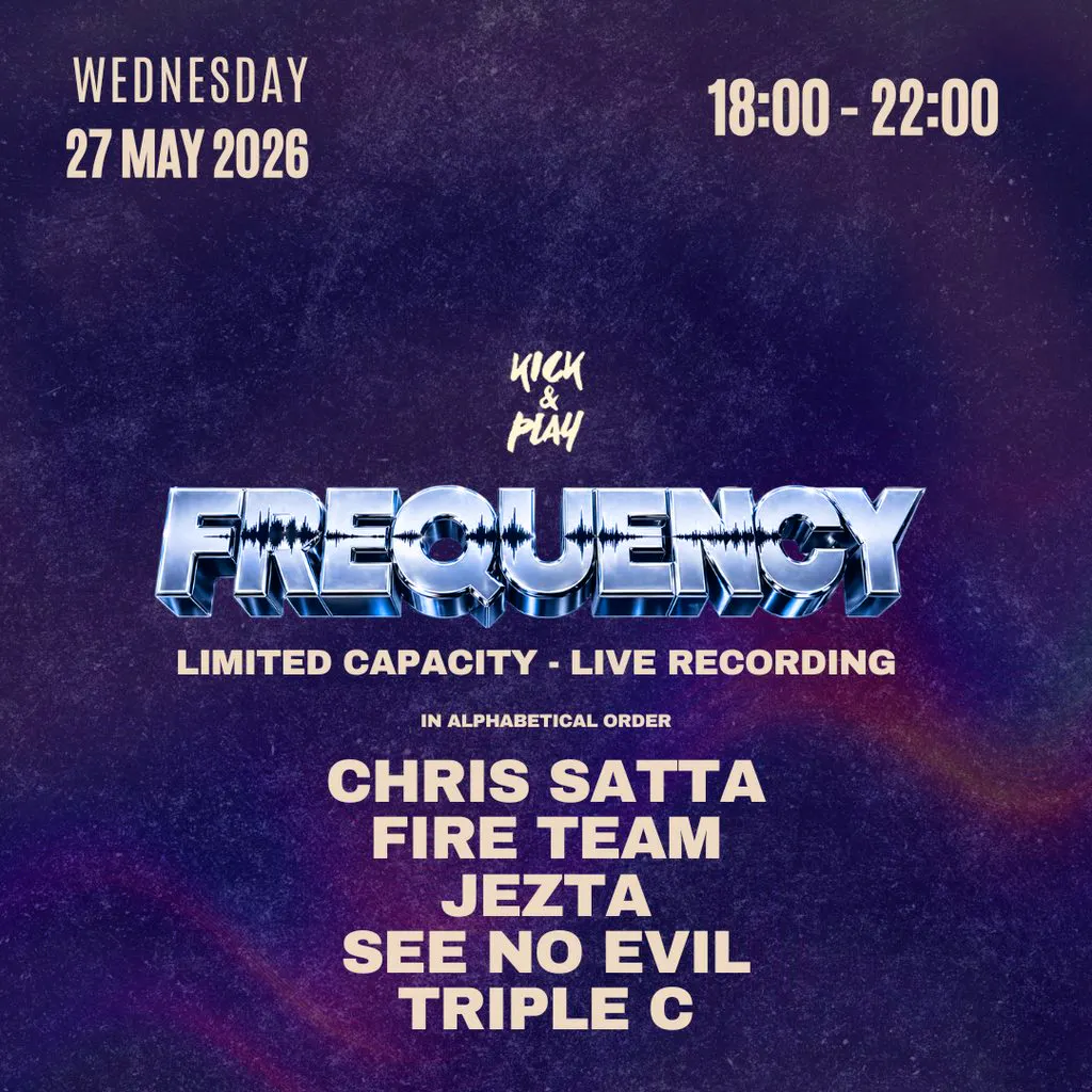 Kick&Play Frequency Live Access at Bristol Secret Venue (TBA)