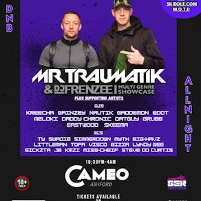 PROJECT BASS presents MR TRAUMATIK & FRENZEE multi-genre showcas