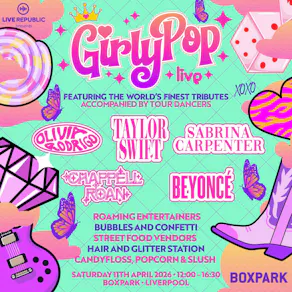 GirlyPop Live | Boxpark, Liverpool