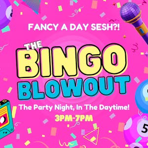 THE BINGO BLOWOUT - The Party night, in the daytime!