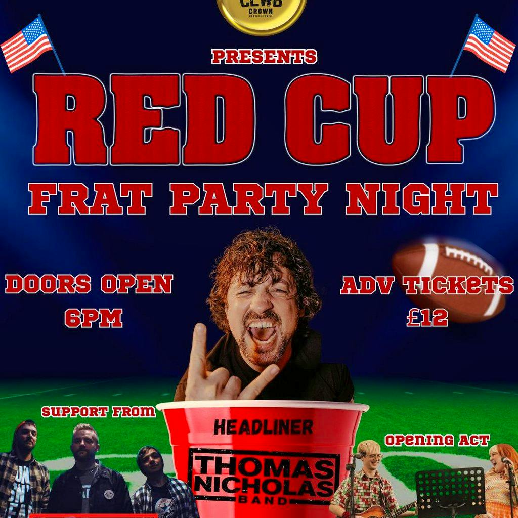 Red Cup Frat Party Night at Clwb Crown