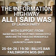 The Information Highway - All I Said Was EP Launch - Billys Bar at Billys Bar