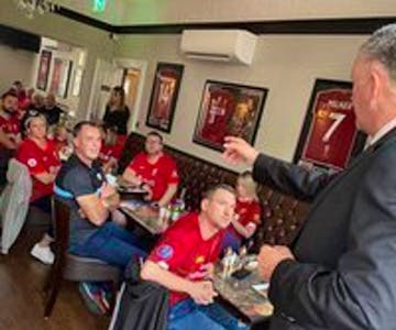 Pre-match legend meal Brentford