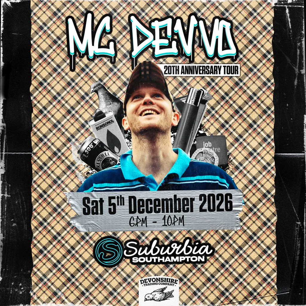 MC Devvo 20th Anniversary Show at Suburbia, Southampton at Suburbia Southampton