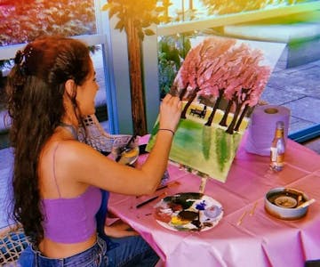 Boozy Brushes, Skyline Sip and Paint Party! Newcastle