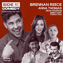 Side Street Comedy | May 9th | Manchester Tickets | SIDE STREET STUDIO Manchester  | Thu 9th May 2024 Lineup