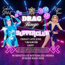 Drag Bingo Supper Club at TRANQUIL TURTLE