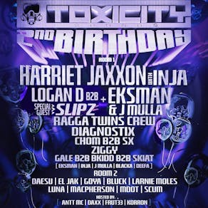 Toxicity Sounds 2nd Birthday / DNB RAVE