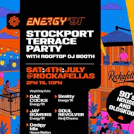 Energy 91 Terrace Party at Rockafella Stockport
