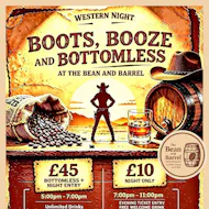 Western Night - Boots Booze and Bottomless at The Bean And Barrel