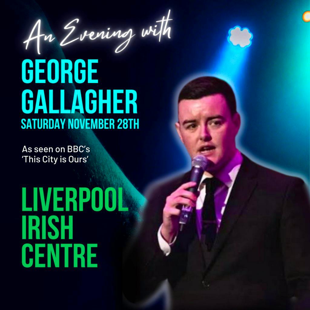 George Gallagher at Liverpool Irish Centre
