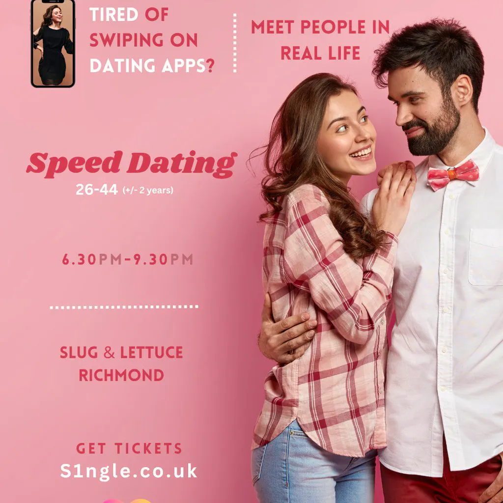 Speed Dating 26-44 (Richmond London) at Slug And Lettuce Richmond