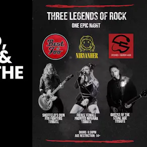 An Alternative Rock Tribute Night: Foo Fighters + QOTS + Nirvana