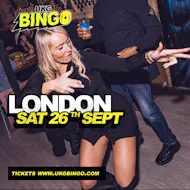 UKG BINGO Sat 26th Sep London at Duo Clapham