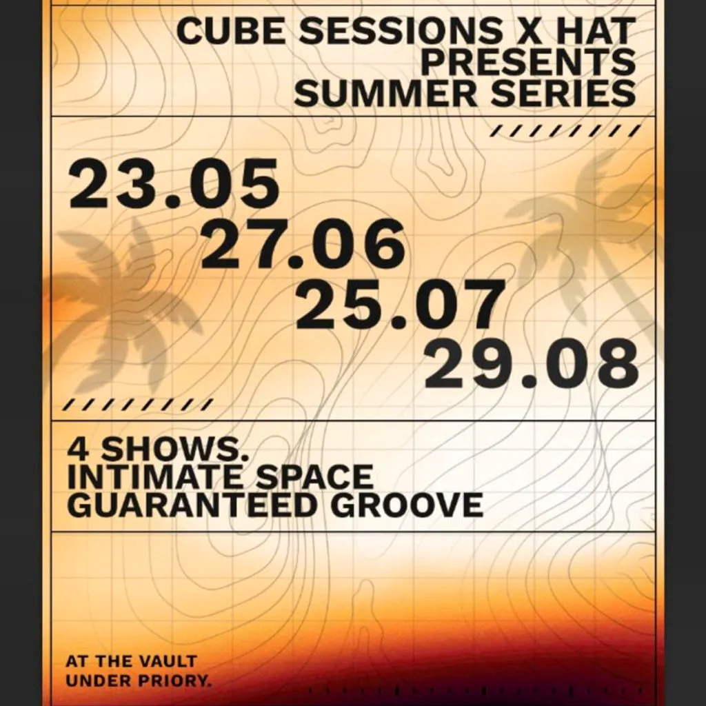 Cube and HAT summer sessions at The Priory Aberdeen