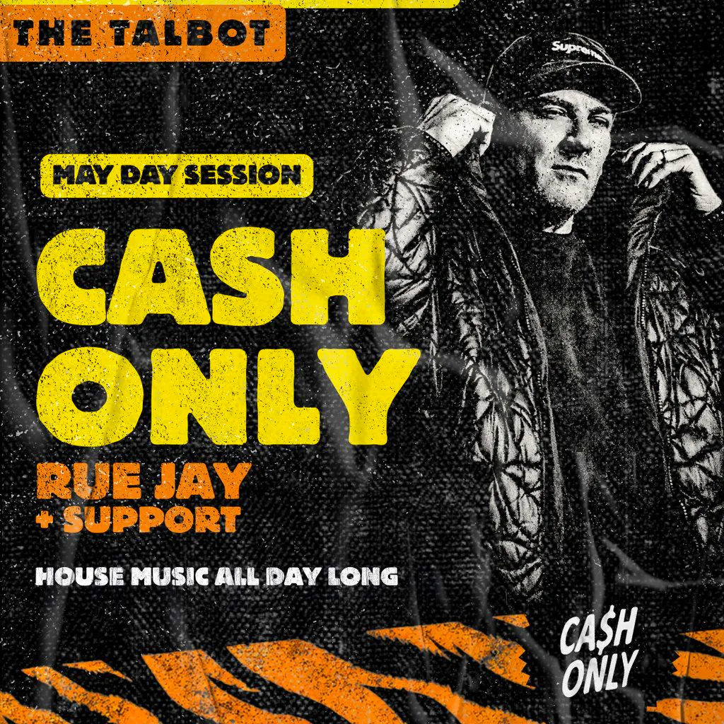 The Zoo May Day Session with Cash Only, Rue Jay & Support at The Talbot Zoo