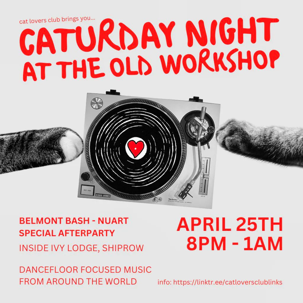 Caturday Night at the Old Workshop at The Old Workshop