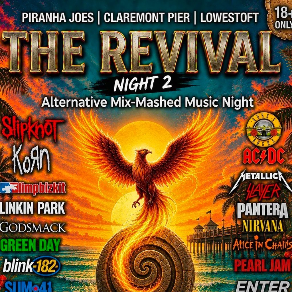 The Revival - Night 2 at Piranha Joes Lowesoft