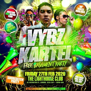 Vybz Kartel - Free Bashment Party - Everyone Free Before 12AM