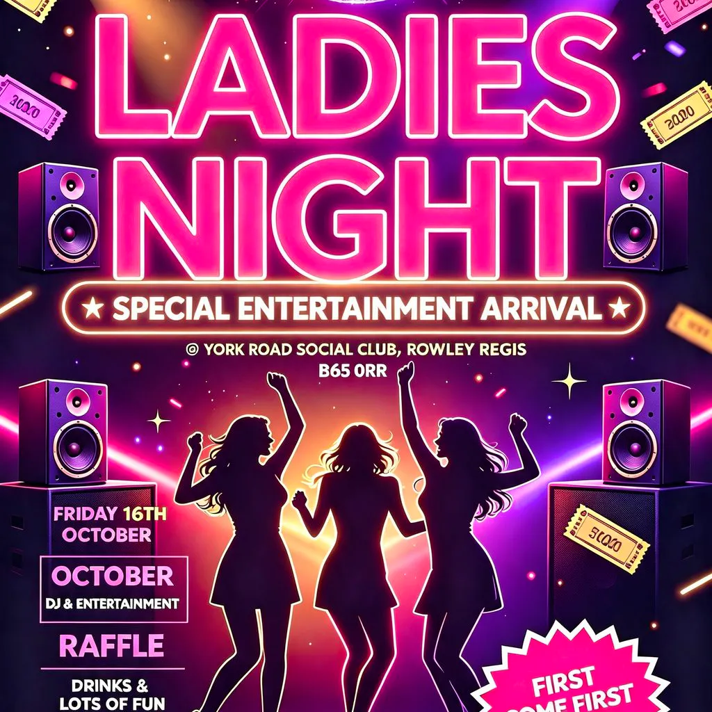 Ladies night at B65 0RR
