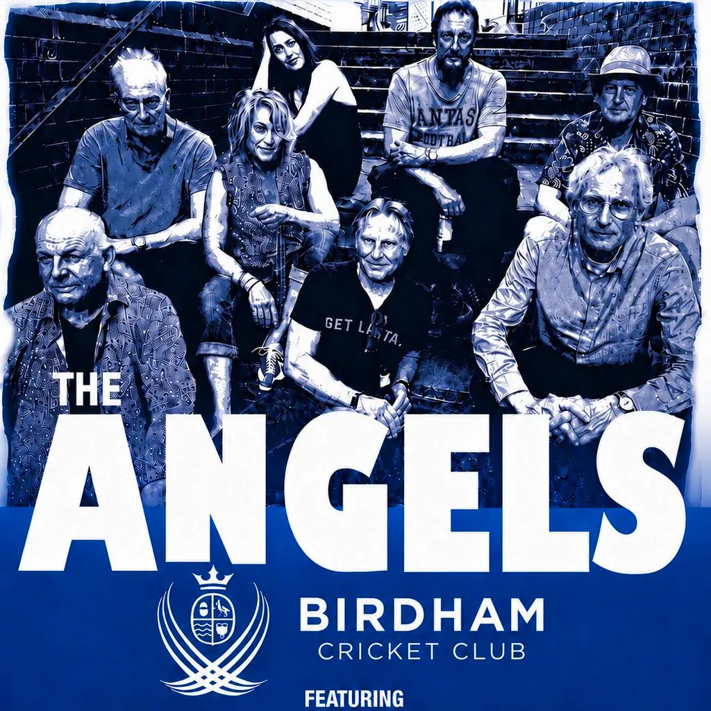 The Angels rock at Birdham Cricket Club at Birdham Cricket Club, Church Lane, Birdham, PO20 7AP