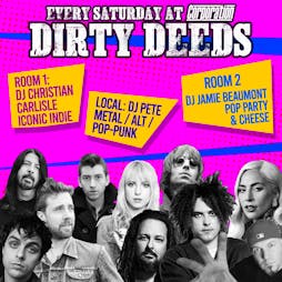 Dirty Deeds Tickets | Corporation Sheffield  | Sat 22nd January 2022 Lineup