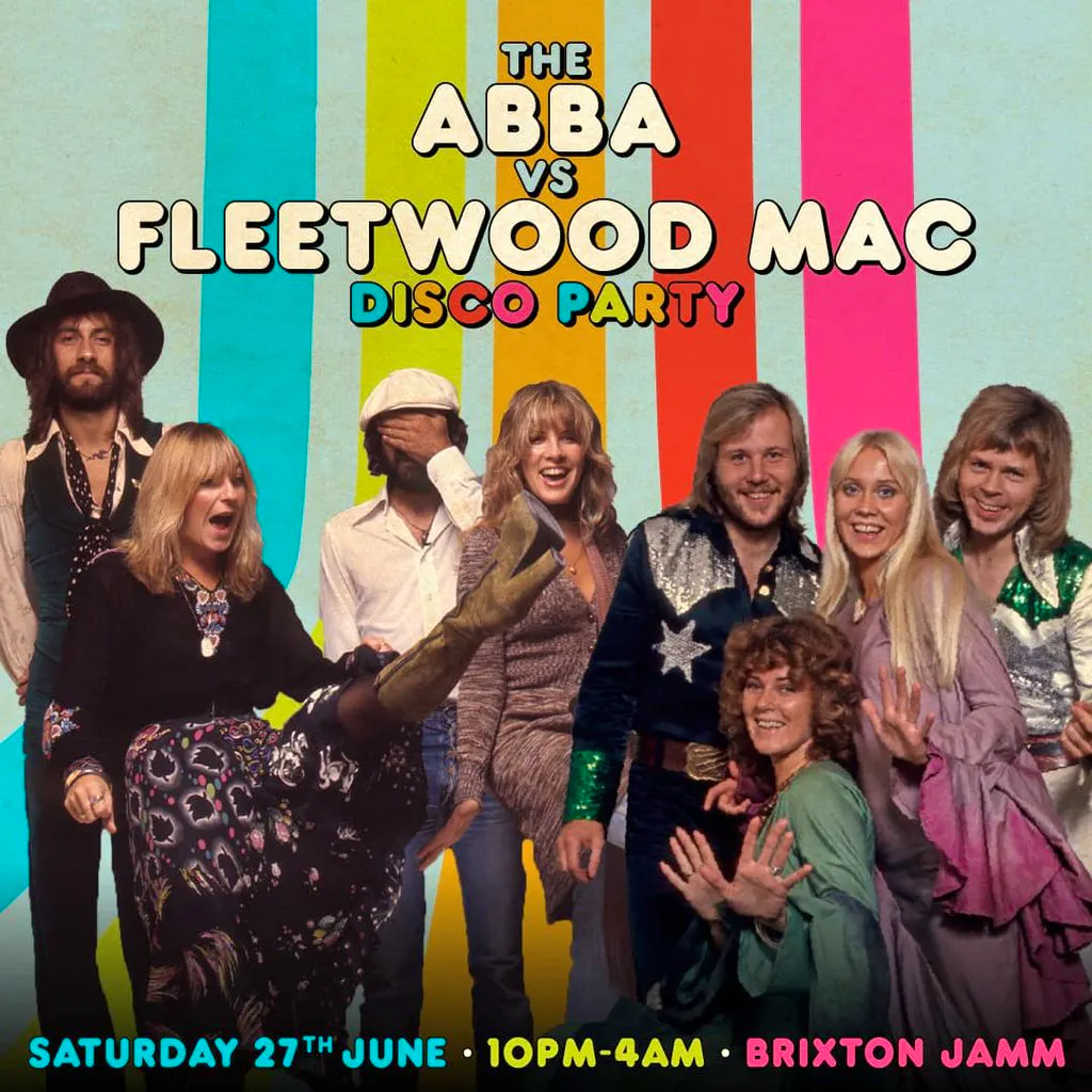 ABBA v Fleetwood Mac Disco Party at Brixton Jamm