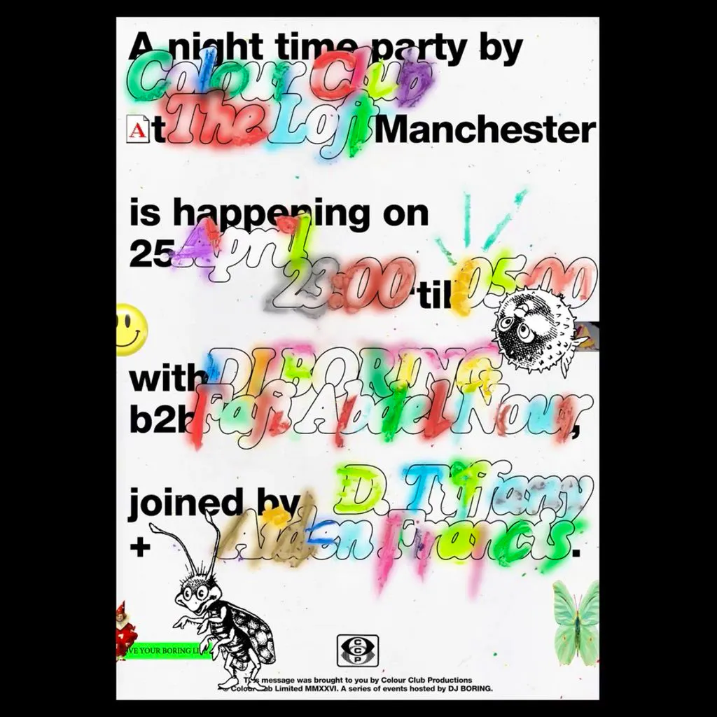 Colour Club AFTERS at The Loft: DJ BORING + more at The Loft MCR