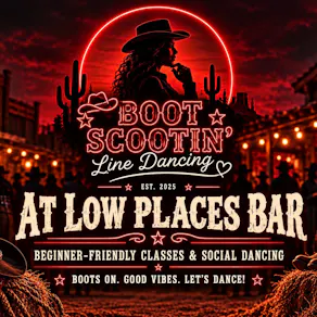 Boot Scootin’ Line Dancing at Low Places Bar