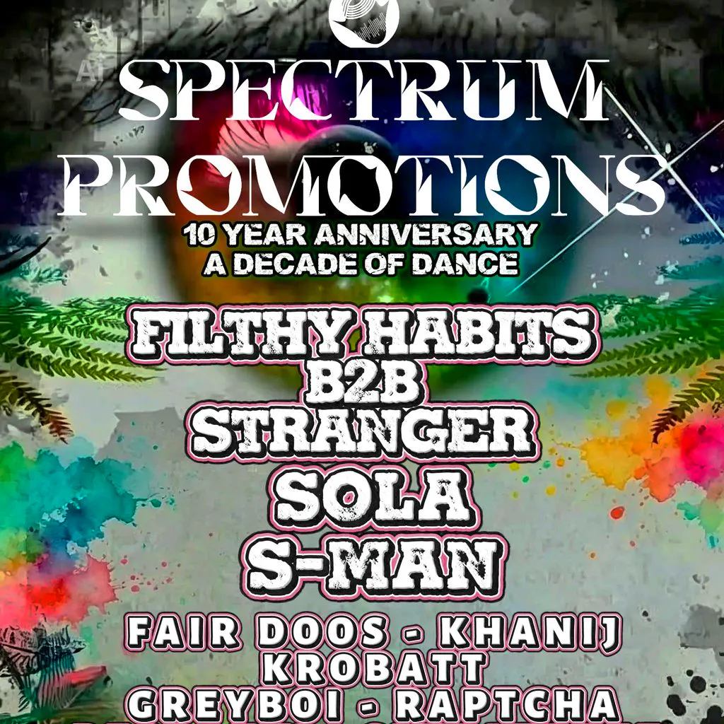 A Decade of Dance ft Filthy Habits × Stranger, Sola, S-Man at Underground Farnworth   Bolton Market Street 105