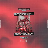 RE-LIV HOUSE x SYNC - Free pop up party at SECRET VENUE BIRMINGHAM