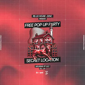RE-LIV HOUSE x SYNC - Free pop up party