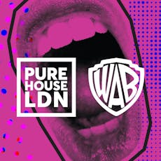 PURE HOUSE LDN x WE ARE BALEARIC presents... at Brixton Jamm