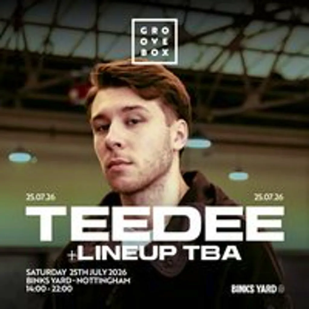 TEEDEE | Groovebox at Engine Rooms, Southampton at Engine Rooms Southampton