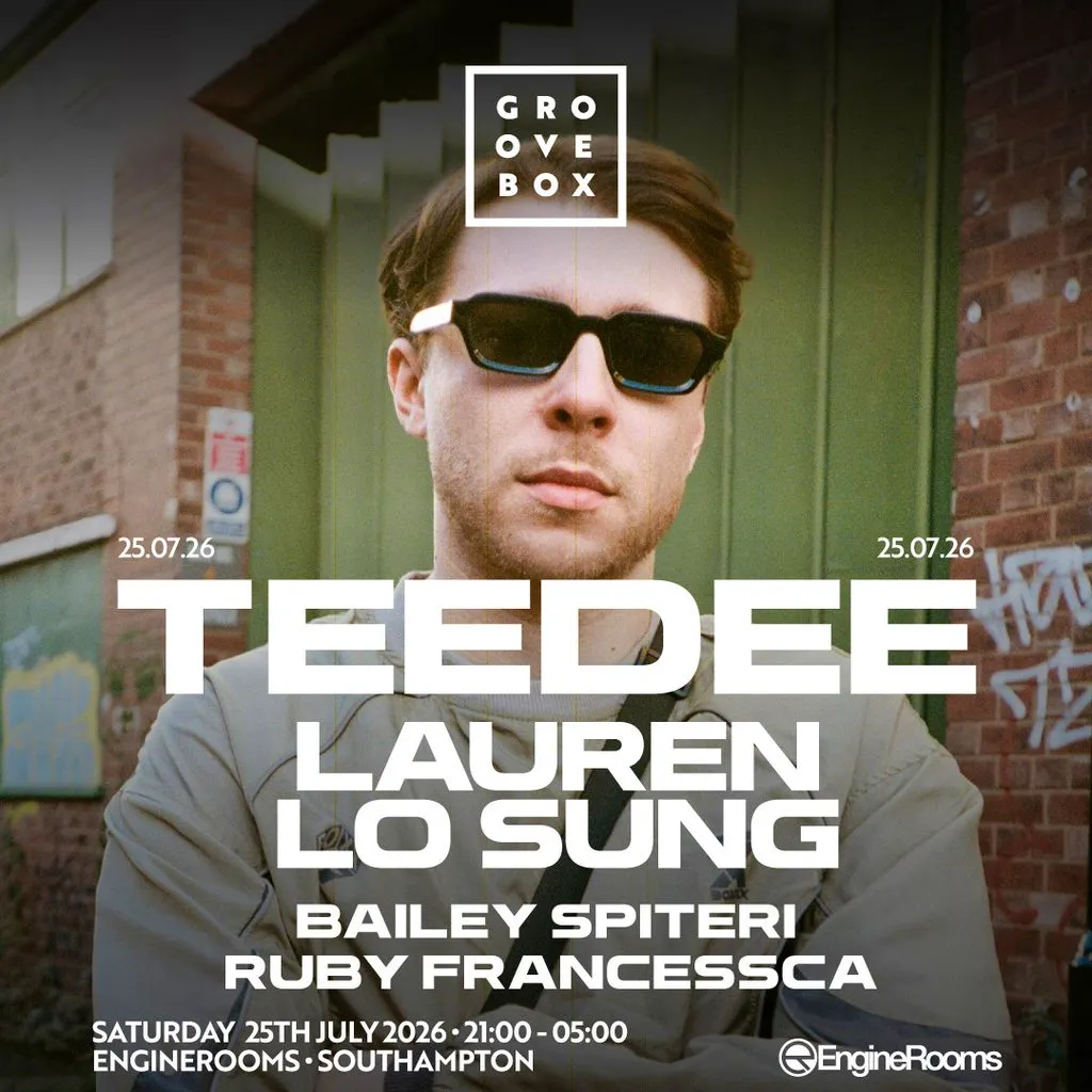 TEEDEE | Groovebox at Engine Rooms, Southampton at Engine Rooms Southampton