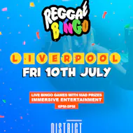 Reggae Bingo - Liverpool - Fri 10th July at District 61 Jordan St, Liverpool L1 0BE