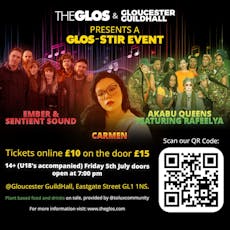 The Glos presents a GLOS-STIR event at Gloucester Guildhall
