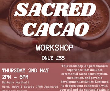 Psychic development using sacred cacao