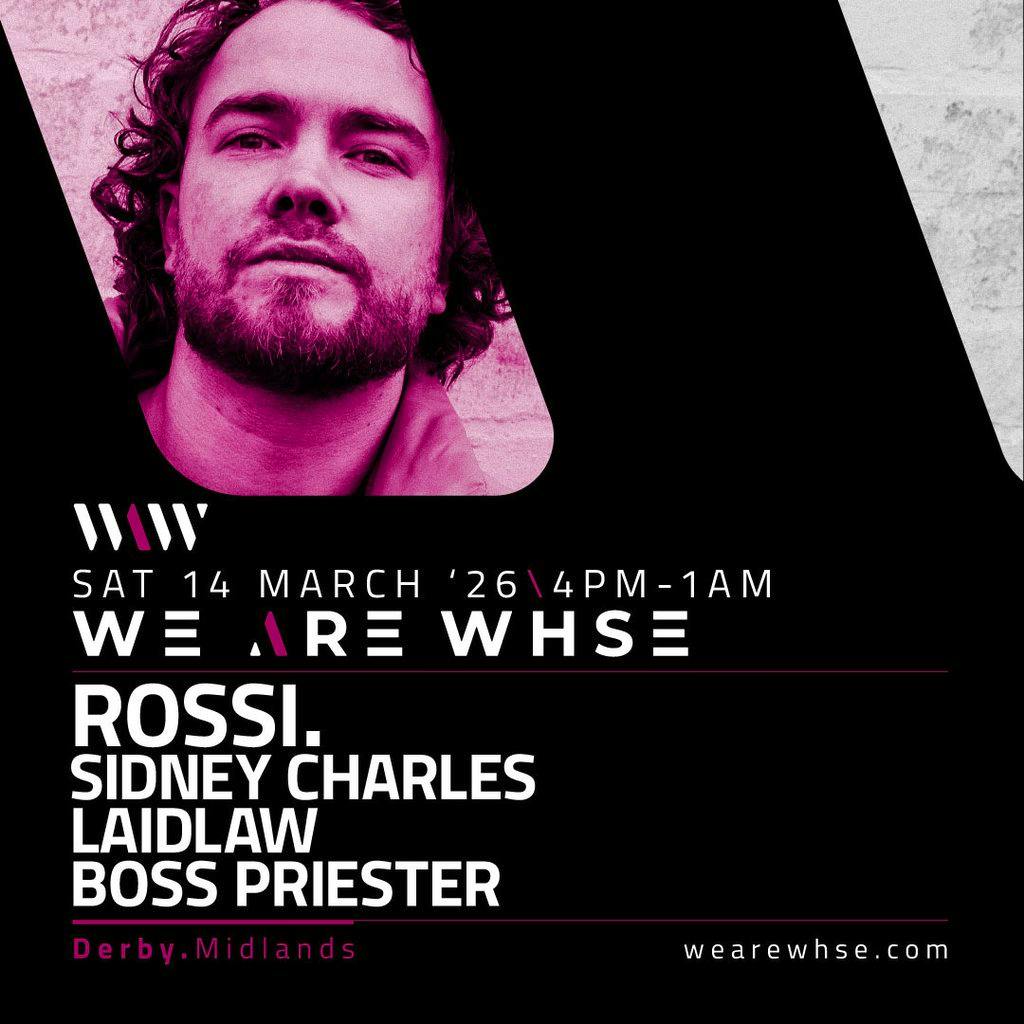 We Are WHSE Presents: Rossi + More at Ultra Warehouse