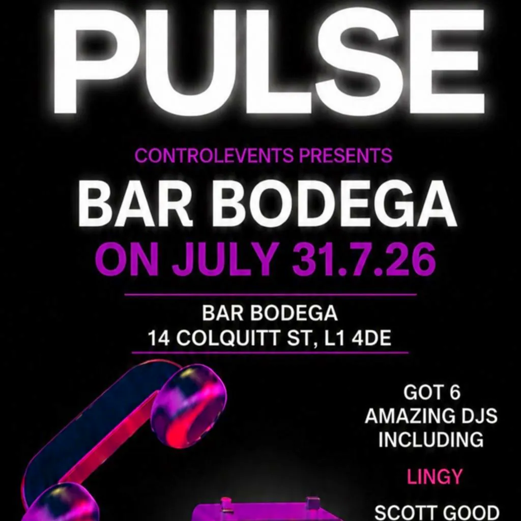 Pulse_ControlEvents at Bar Bodega