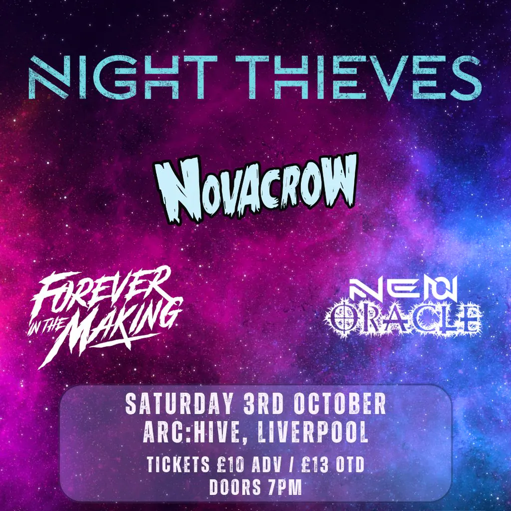 Night Thieves plus supports | Arc:Hive Liverpool at Archive Liverpool
