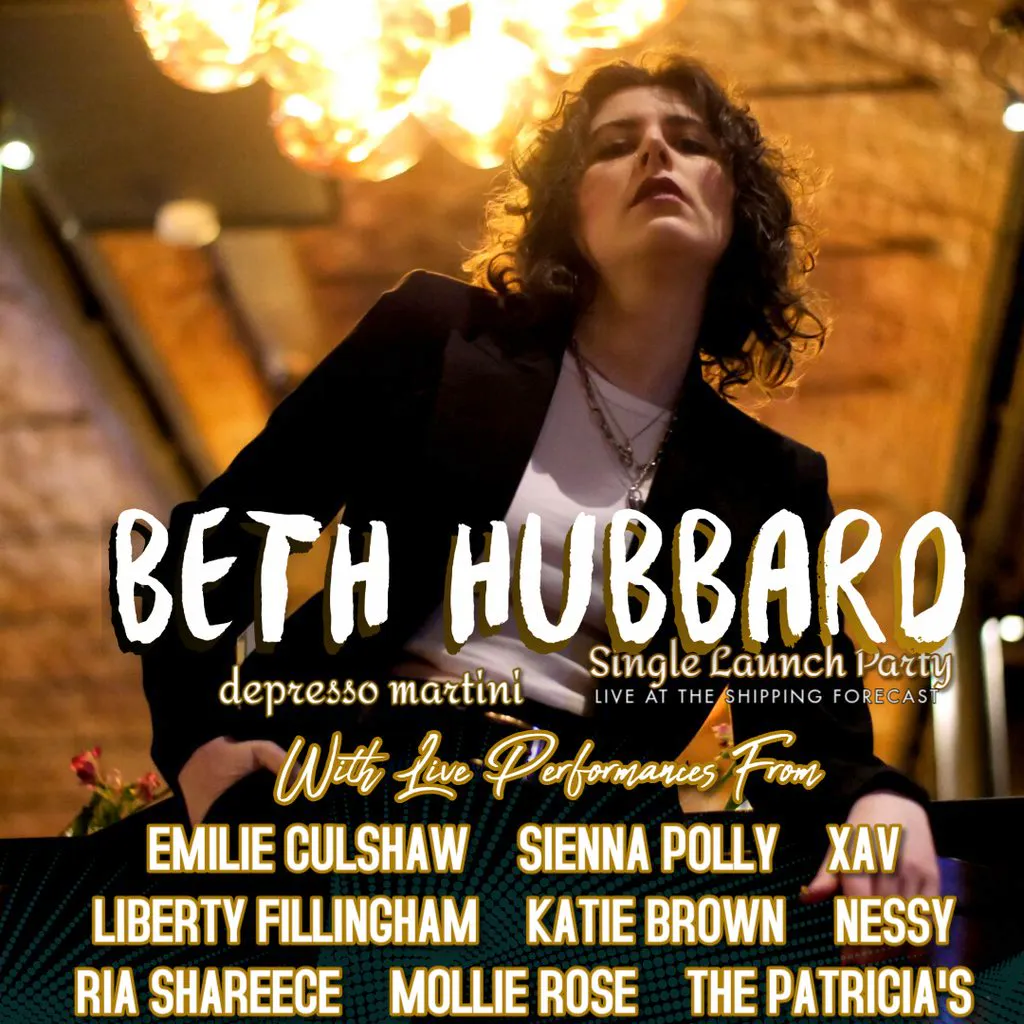 Big Condo Records Presents Beth Hubbard depresso martini Launch at The Hold The Shipping Forecast