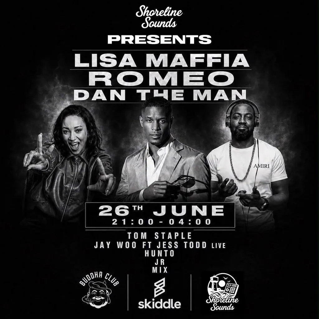 Lisa Maffia, Romeo & Dan The Man at Buddha Club Great Yarmouth