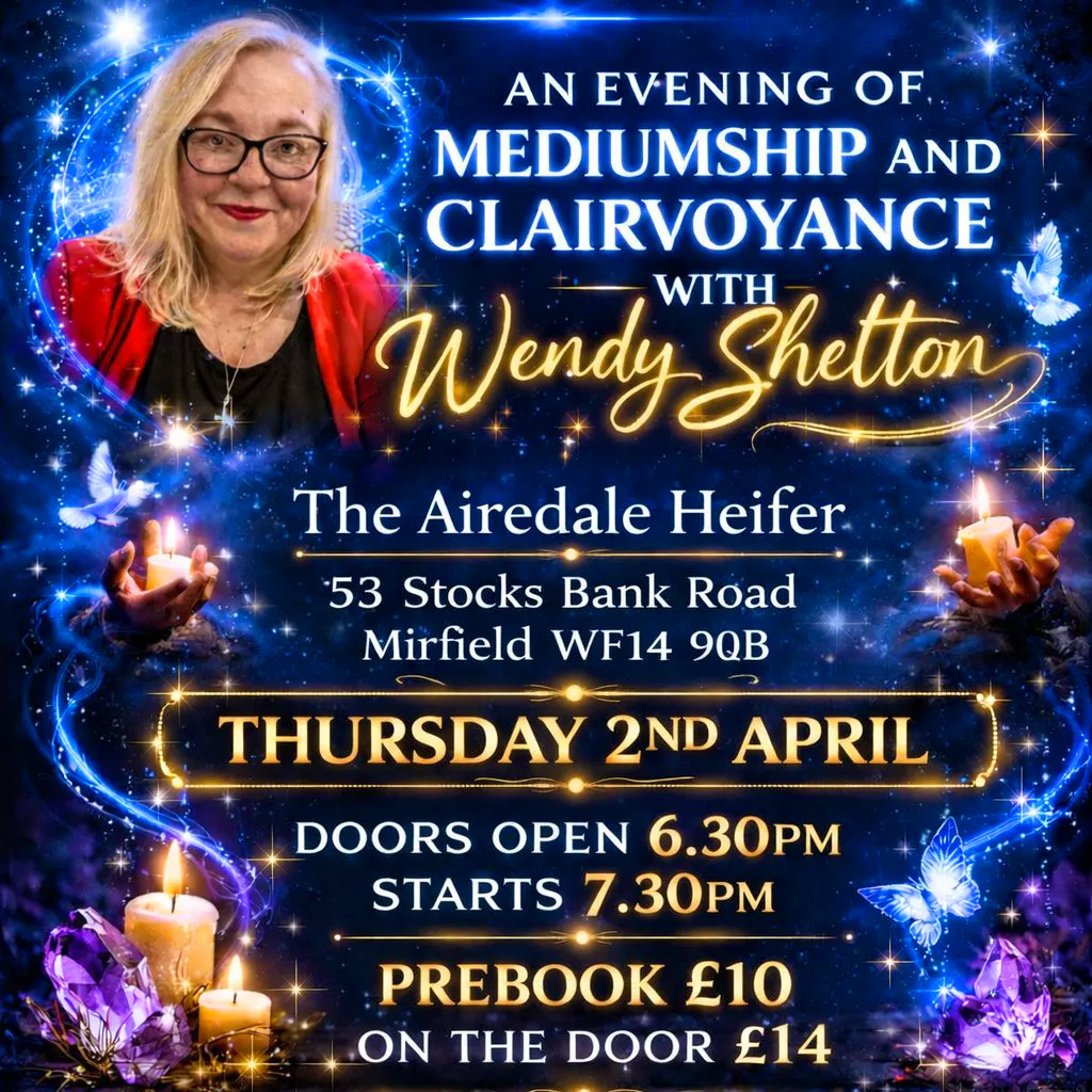 Evening of mediumship at The Airedale Heifer