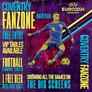 Fanzone - England vs Slovenia