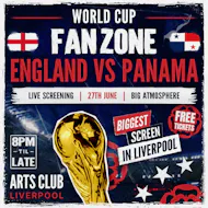 England Vs Panama - World Cup Fanzone at Arts Club