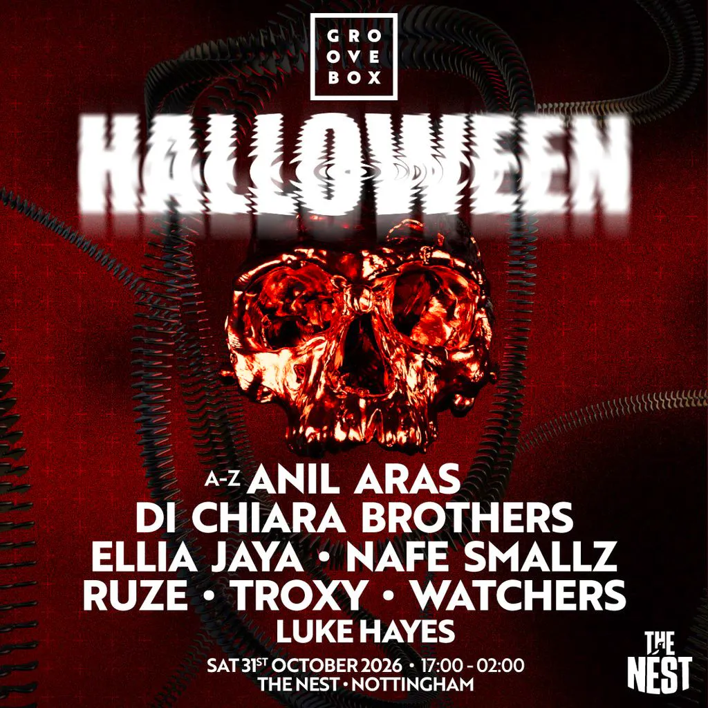 NAFE SMALLZ, ELLIA JAYA + MORE | Groovebox Halloween at Nottingham's The Nest (Notts County FC)